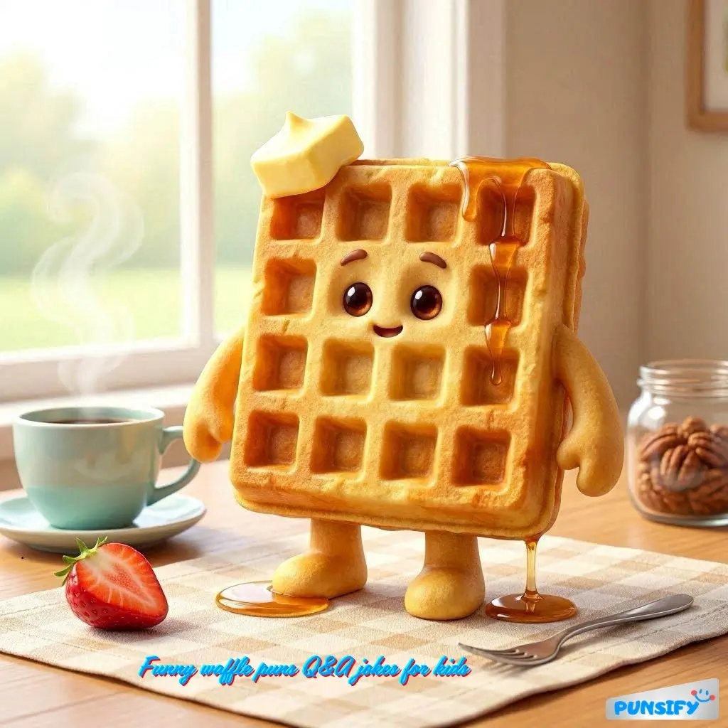 179+ Hilarious Waffle Puns & Jokes That Are Crispy, Sweet, and Full of Flavor