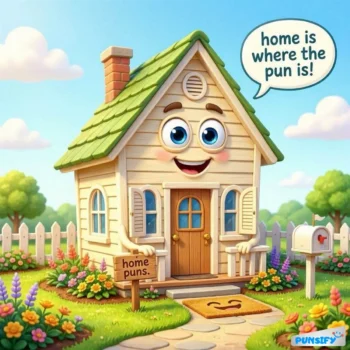 167+ Funny Home Puns That’ll Make You Feel Cozy and Laughing All the Way!