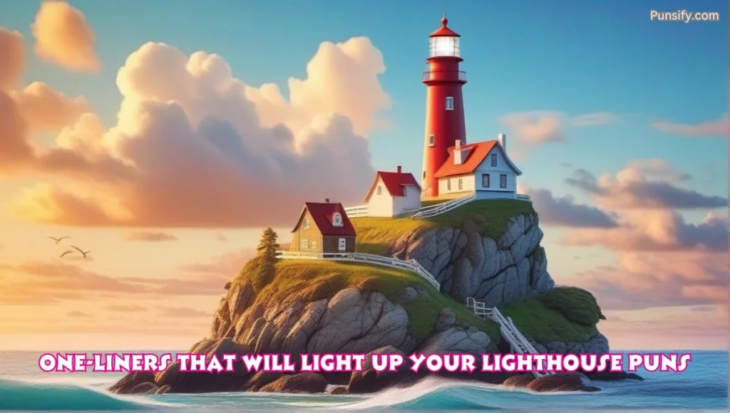 One outlets lighthouse that lights up