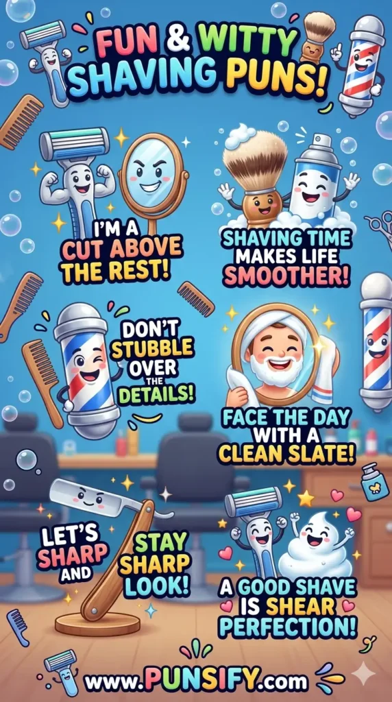 185+ Hilarious Shaving Puns Razor-sharp Puns for a Hilariously Smooth Experience