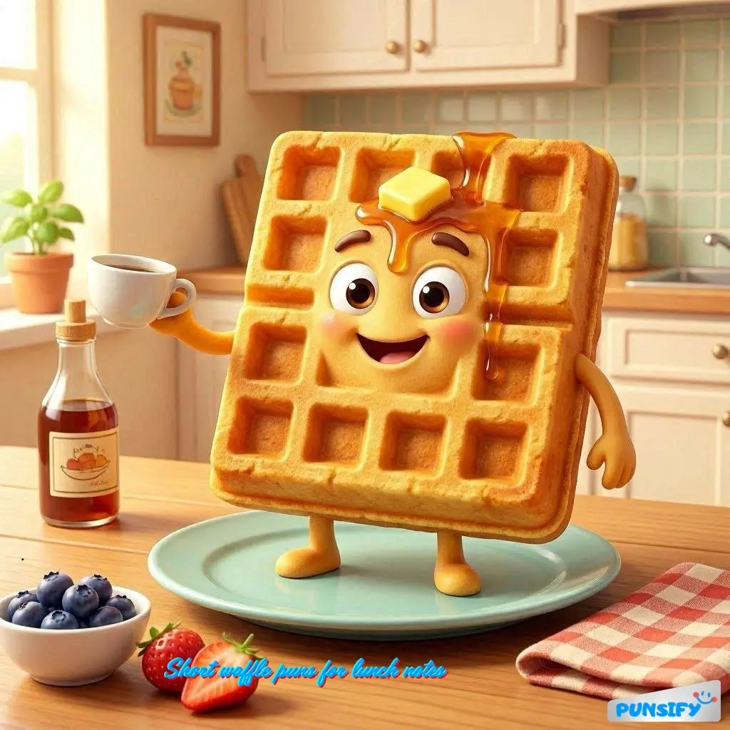 179+ Hilarious Waffle Puns & Jokes That Are Crispy, Sweet, and Full of Flavor