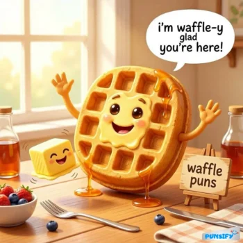 179+ Hilarious Waffle Puns That Are Crispy, Sweet, and Full of Flavor