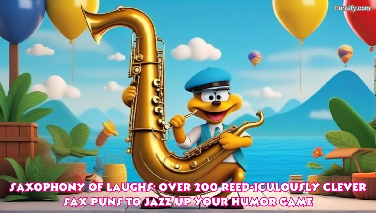 Saxophone Puns