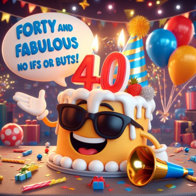 40th Birthday Puns 1