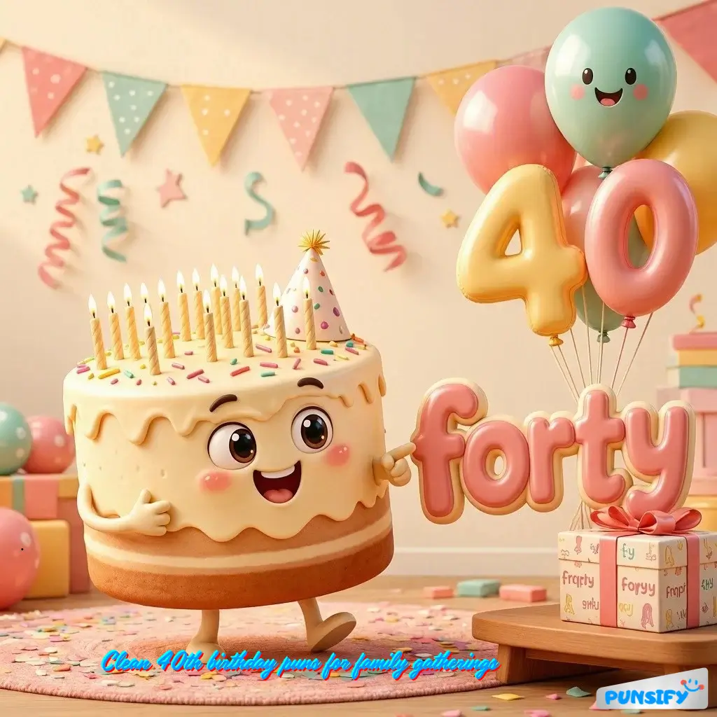 157+ Hilarious 40th Birthday Puns to Celebrate the Roaring Forties with Laughter