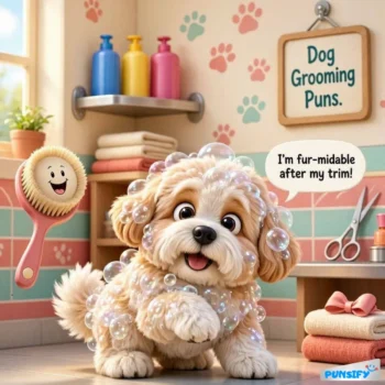 159+ Hilarious Dog Grooming Puns To Comb Through And Fetch Some Fun With Every Trim