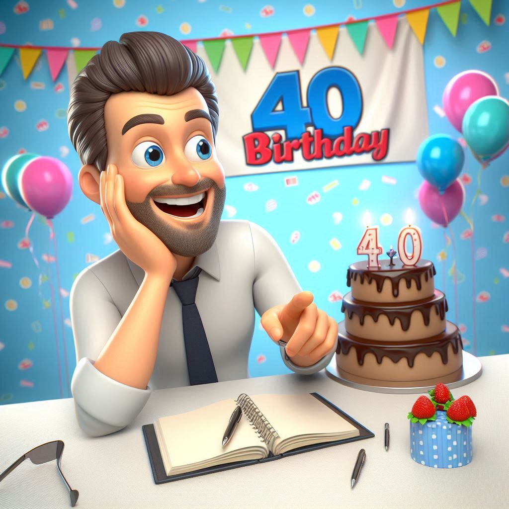 200+ 40th Birthday Puns to Celebrate the Roaring Forties with Laughter 2 One liner 40th birthday puns that keep the fun rolling