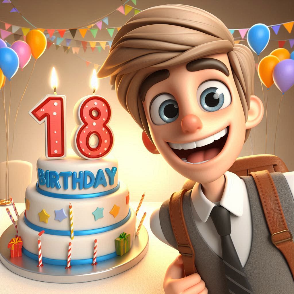 200+ 18th Birthday Puns That Will Make You Laugh Like An Matured 5 Witty 18th birthday puns for cake toppers