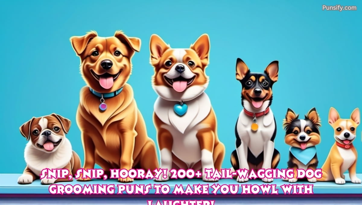 Dog Grooming Puns