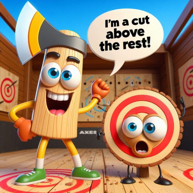 Axe Throwing Puns