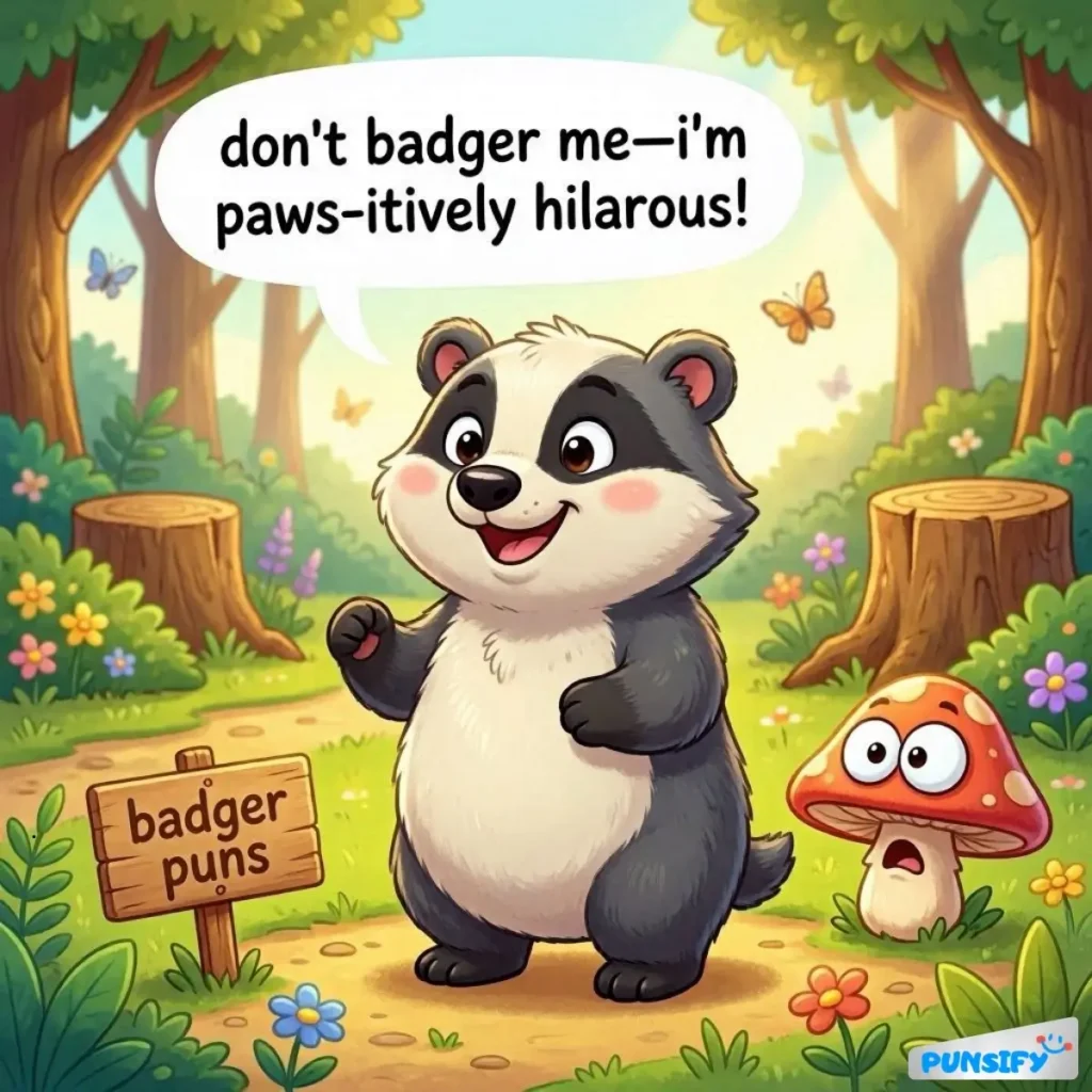 Badger Puns