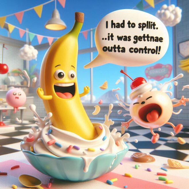 Banana Split Puns