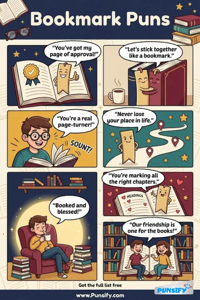 167+ Hilarious Bookmark Puns & Jokes That Will Help You Keep Your Laughs on Track in 2026