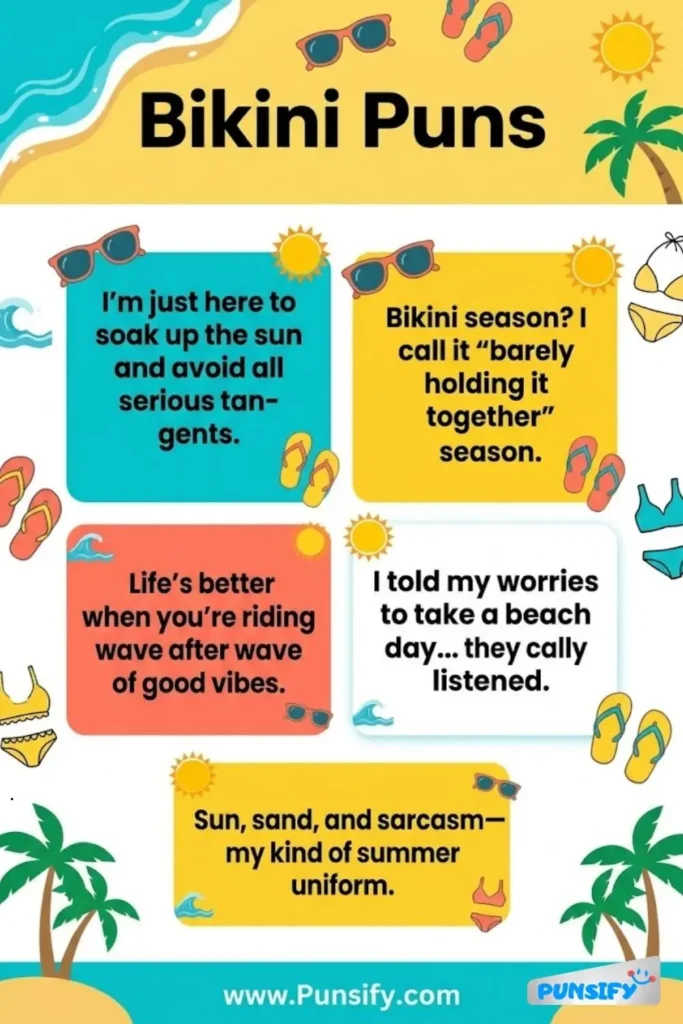 175+ Hilarious Bikini Puns and Jokes To Keep Your Summer Fun And Funny