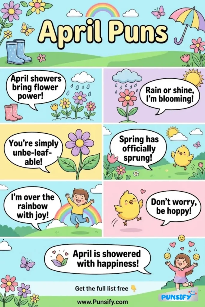 193+ Hilarious April Puns & Jokes to Brighten Your Month with Wordplay Fun in 2026