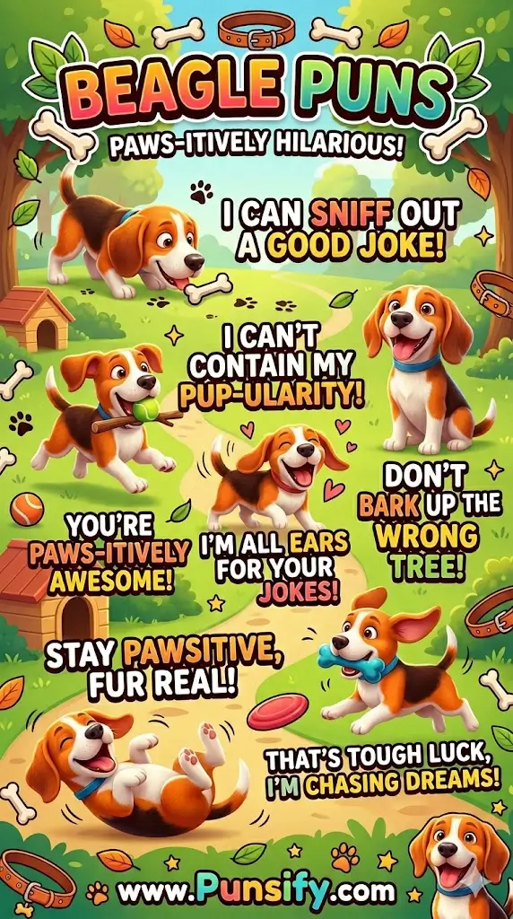 157+ Hilarious Beagle Puns To Sniff Out Laughter And Tail-Wagging Fun