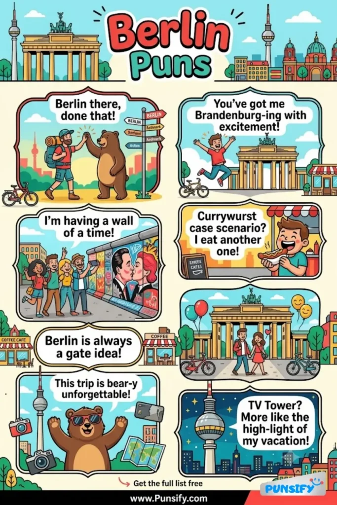 167+ Hilarious Berlin Puns & Jokes That’ll Have You Brandenburg-ing With Laughter in 2026