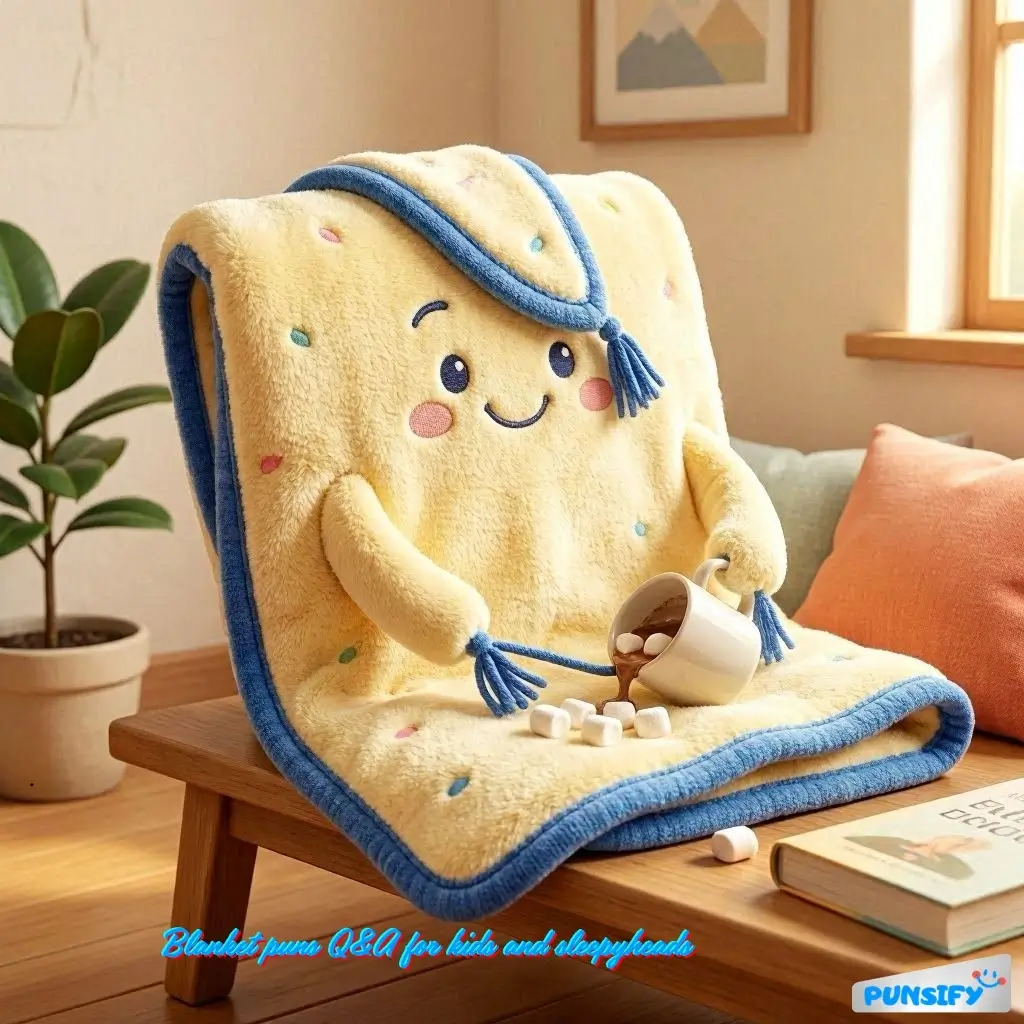 159+ Hilarious Blanket Puns & Jokes That Will Wrap You in Laughter!