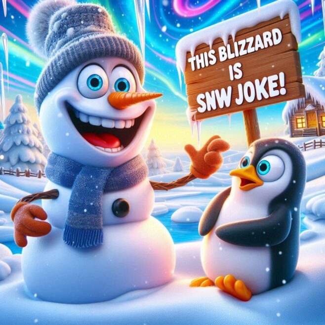 Blizzard Puns