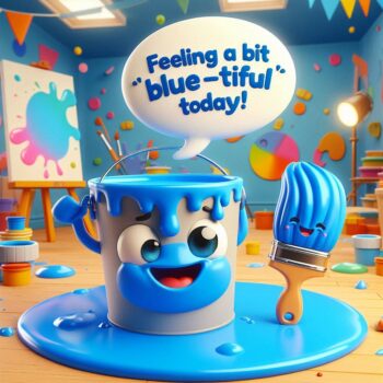 200+ Hilarious Blue Puns That Will Have You Feeling Tickled Blue With Laughter!