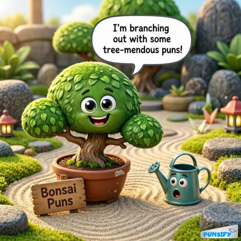 Bonsai Puns