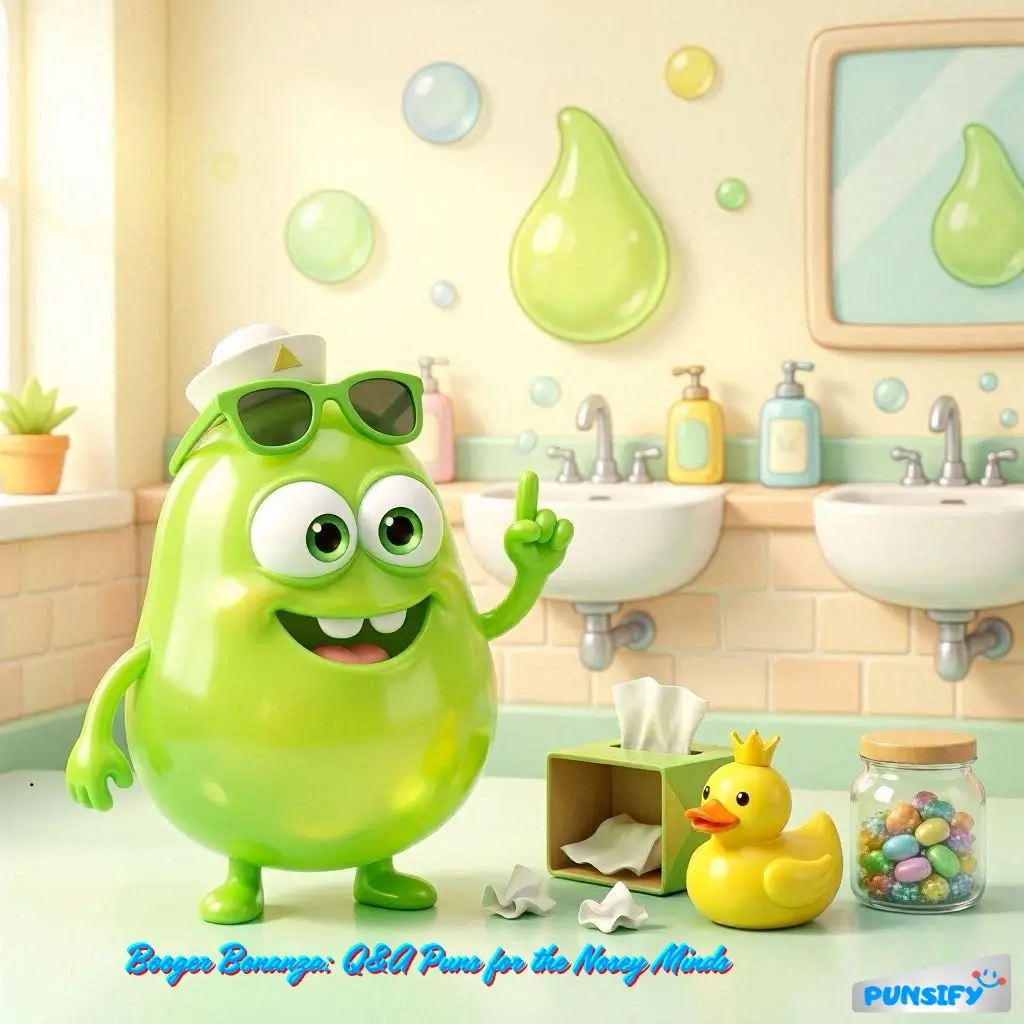 167+ Hilarious Booger Puns & Jokes That Will Pick Your Day With Laughter!
