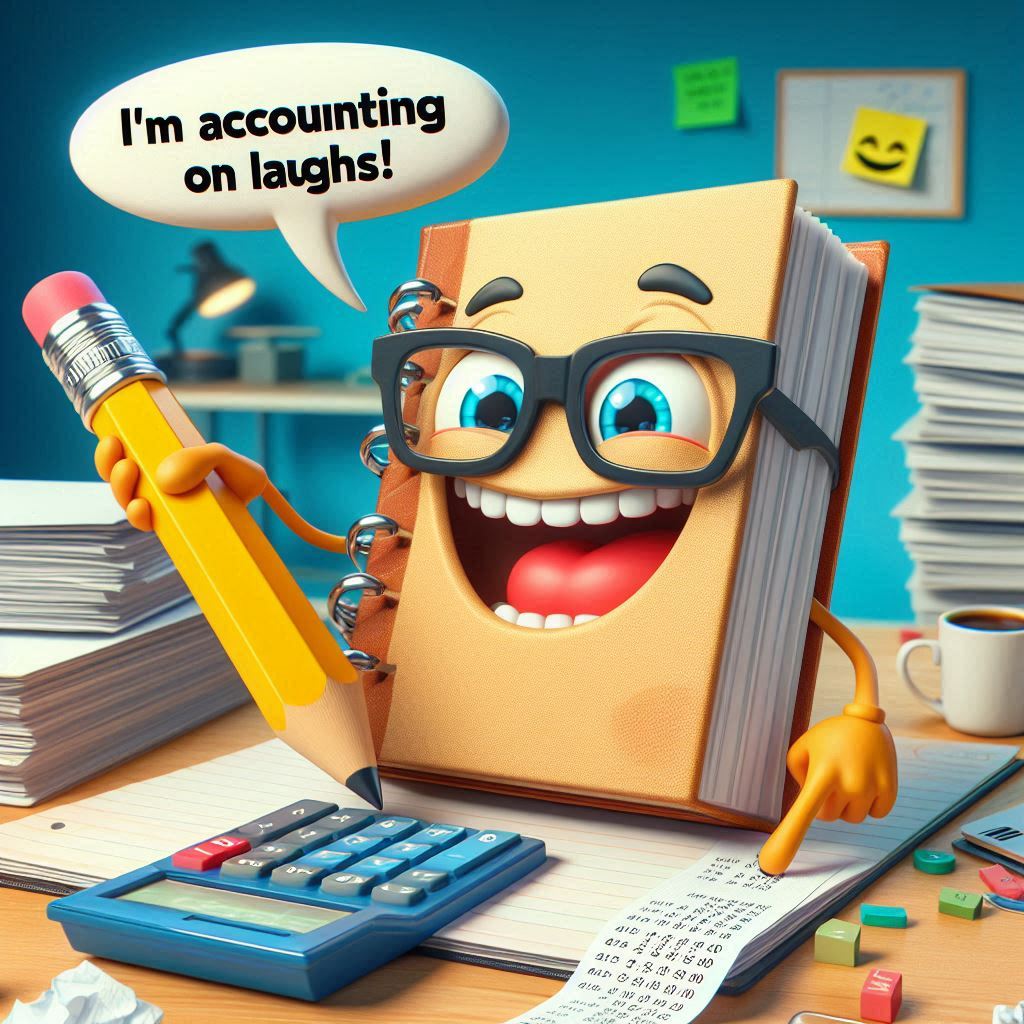 Bookkeeping Puns