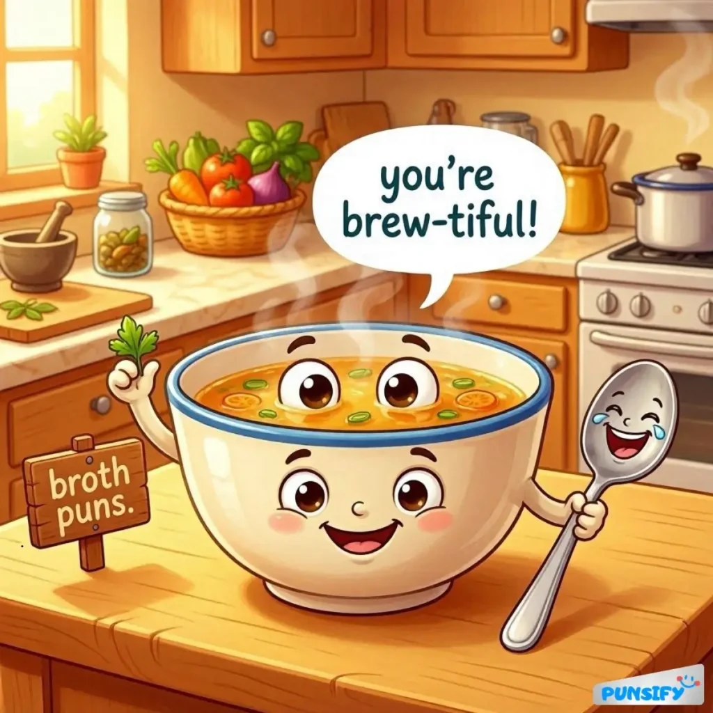 Broth Puns