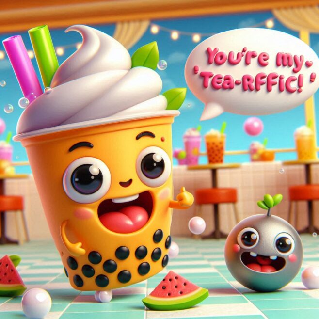 Bubble Tea Puns