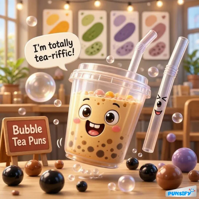 Bubble Tea Puns