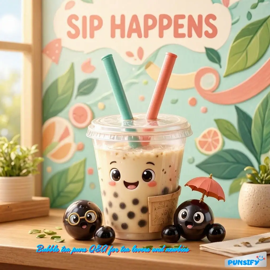 157+ Hilarious Bubble Tea Puns That Will Stir Up Your Day With Laughter!