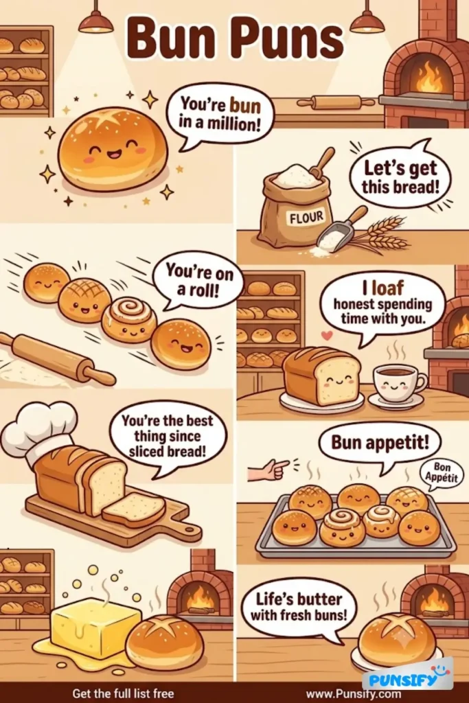 179+ Hilarious Bun Puns & Jokes That Will Have You Rolling in Laughter in 2026