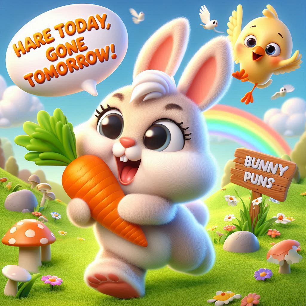 200+ Hilarious Bunny Puns Thatâll Have You Hare-raising With Giggles And Smiles 3 Bunny Puns