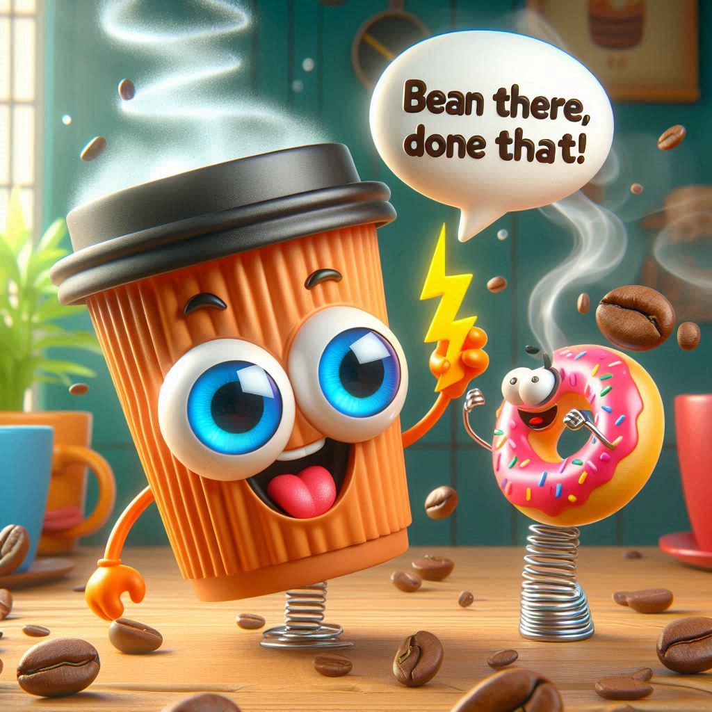 Caffeine Puns
