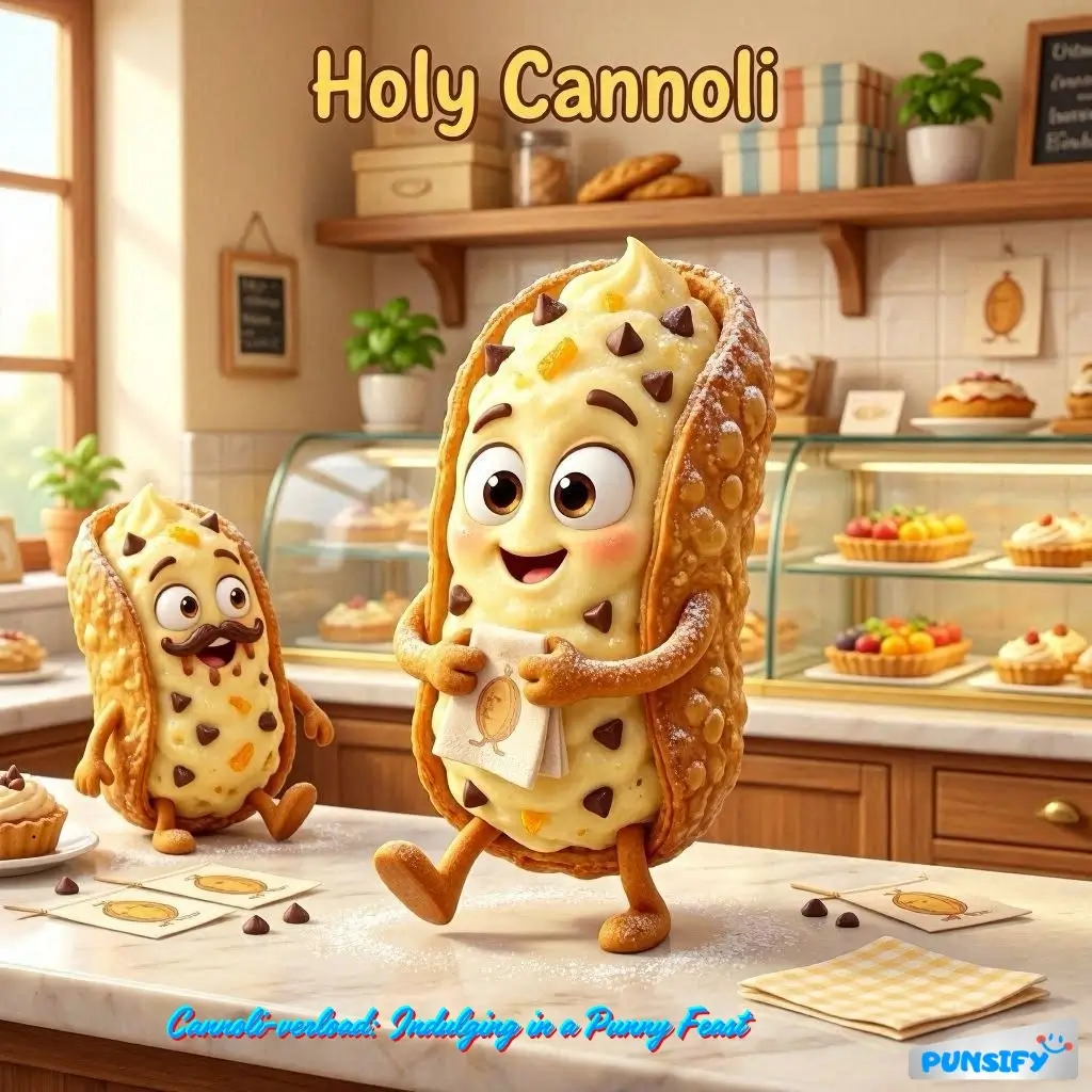 197+ Hilarious Cannoli Puns & Jokes That&rsquo;ll Roll You into Laughter and Fill Your Day with Sweet Fun!