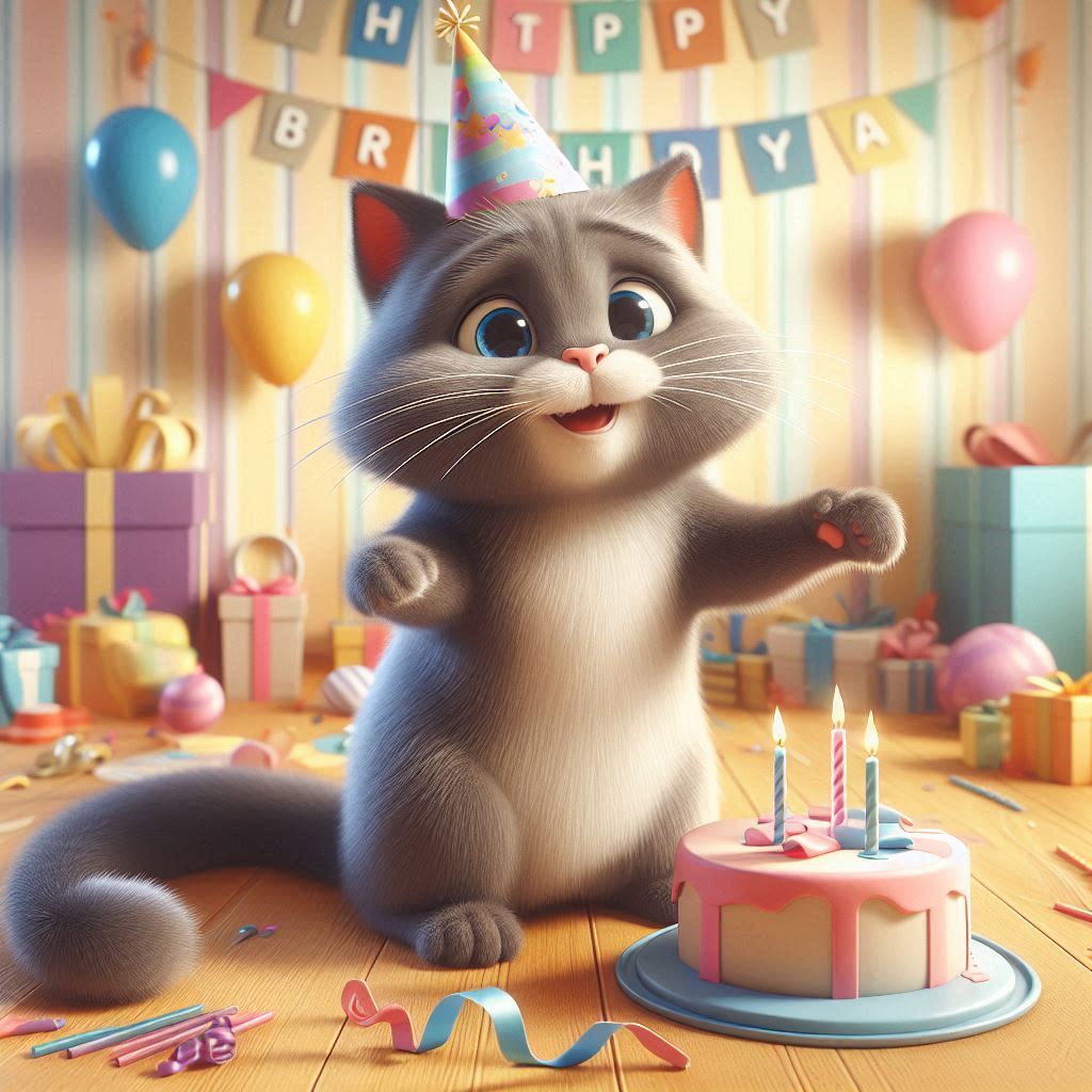 200+ Cat Birthday Puns That’ll Have You Purring With Joy and Giggles 4 Cat birthday joke puns for party invites