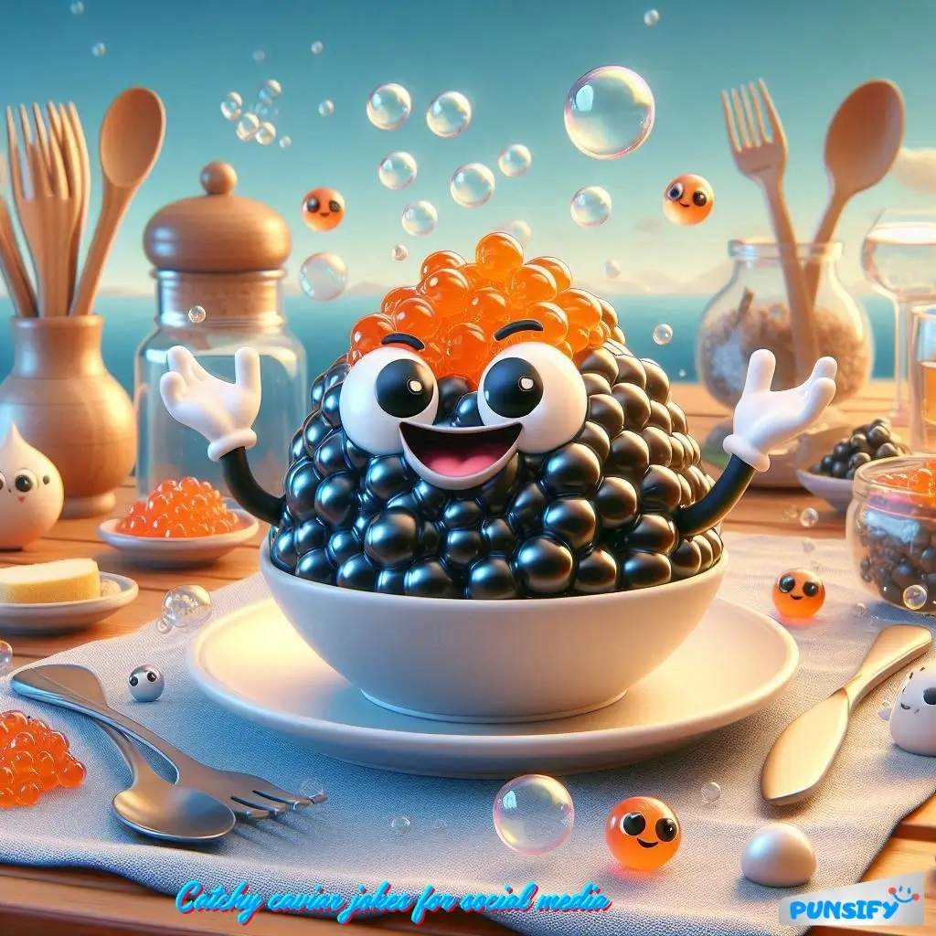 165+ Hilarious Caviar Puns To Add Fancy Humor And Keep The Laughs Flowing
