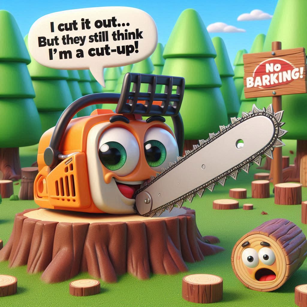 Chainsaw Puns
