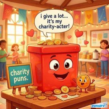 157+ Hilarious Charity Puns That Will Give Your Day a Generous Dose of Laughter in 2026
