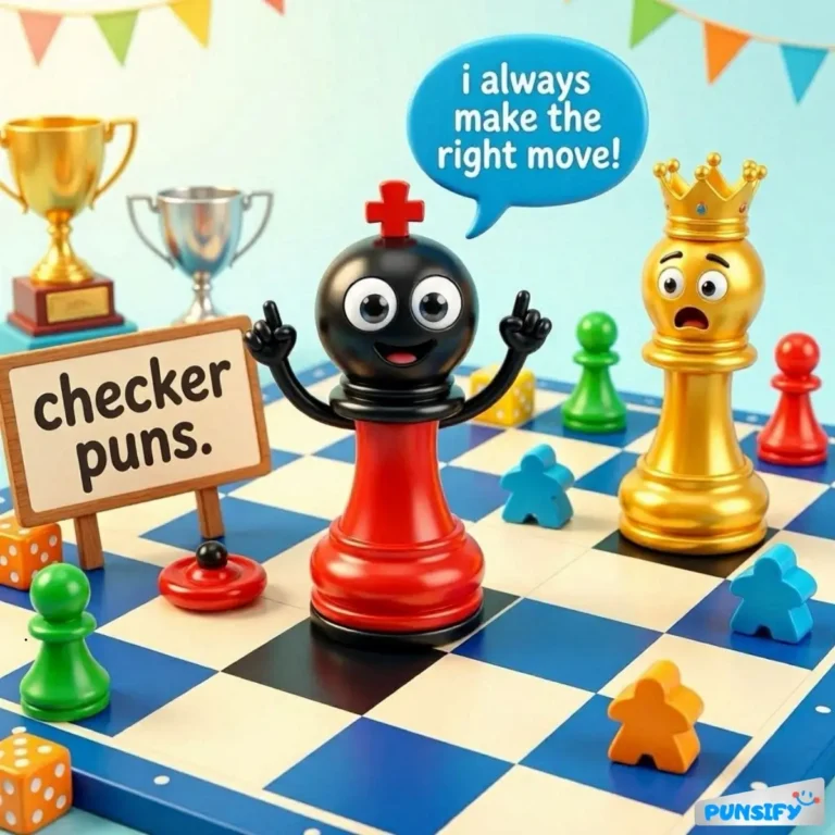 Checker Puns
