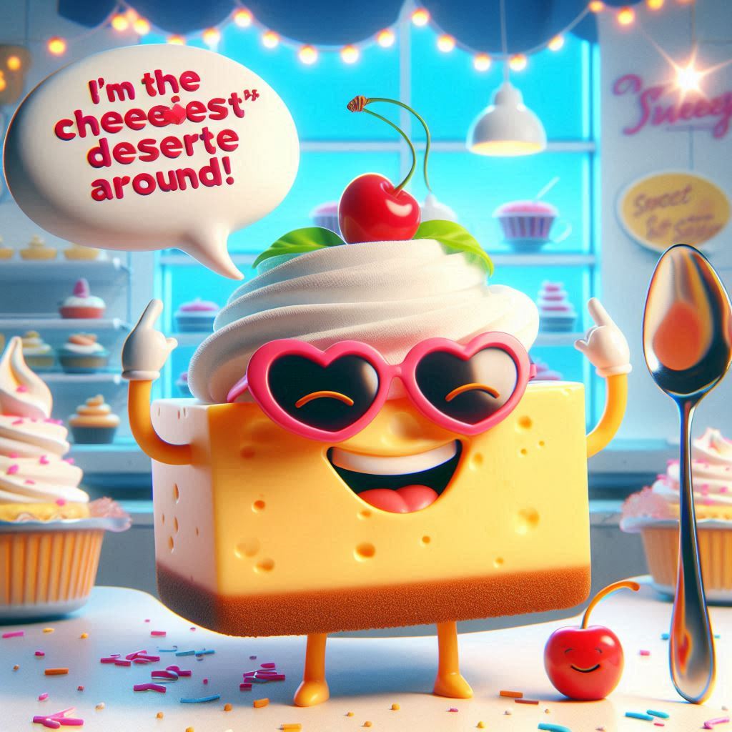 Cheesecake Puns