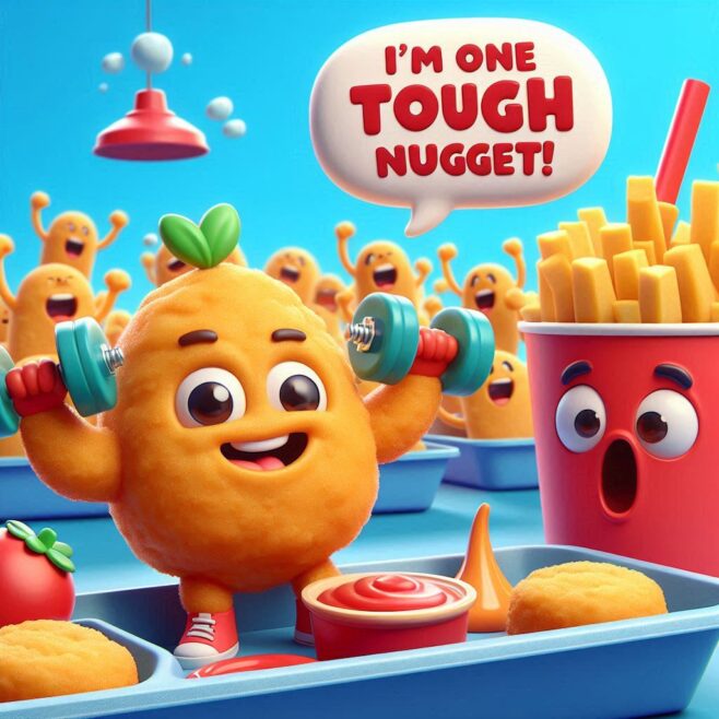 Chicken Nugget Puns