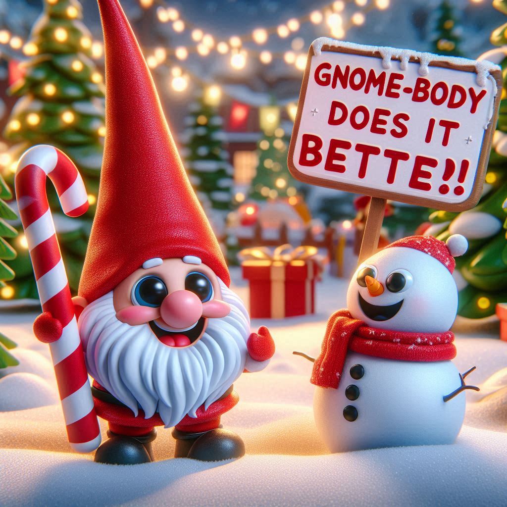 200+ Hilarious Christmas Gnome Puns and Jokes to Tinsel Your Funny Bone and Sleigh the Season 22 Christmas Gnome Puns