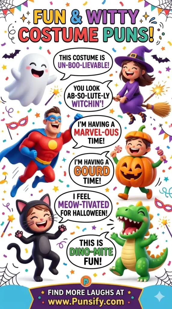 193+ Hilarious Costume Puns To Dress Up Your Humor And Stitch Big Laughs