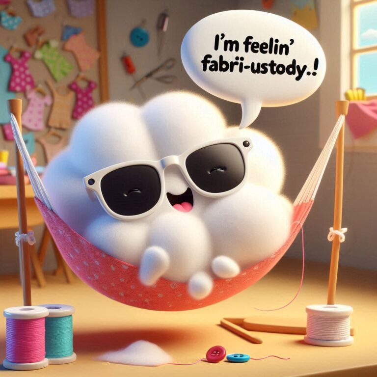 169+ Hilarious Cotton Puns To Weave Laughter And Keep The Humor Soft