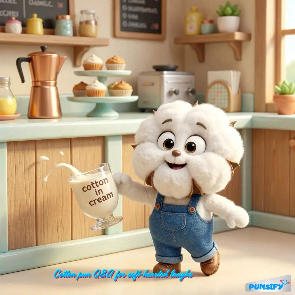 169+ Hilarious Cotton Puns & Jokes To Weave Laughter And Keep The Humor Soft in 2026