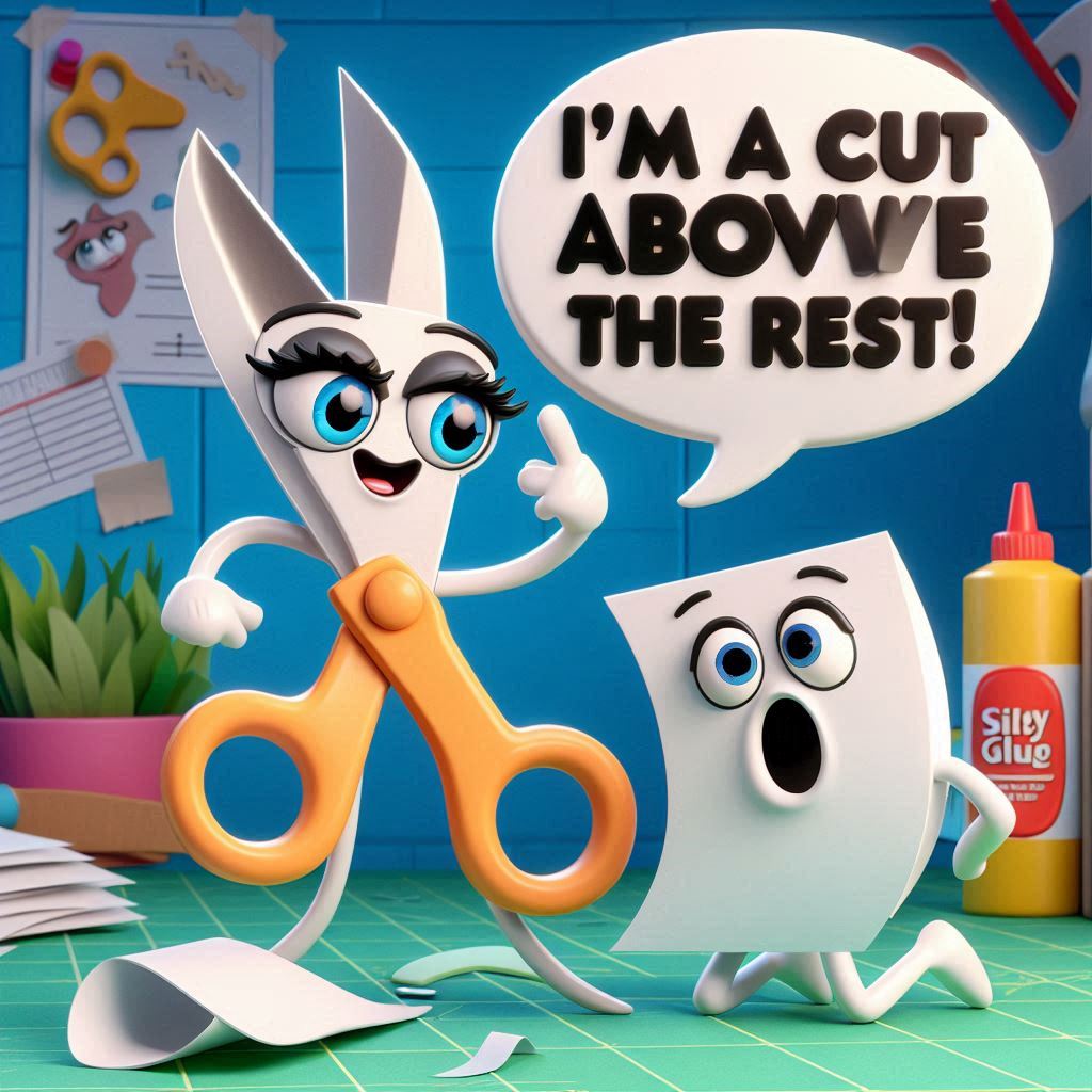 Cutting Puns