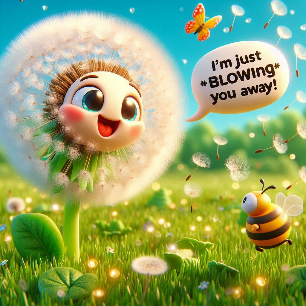 Dandelion Puns