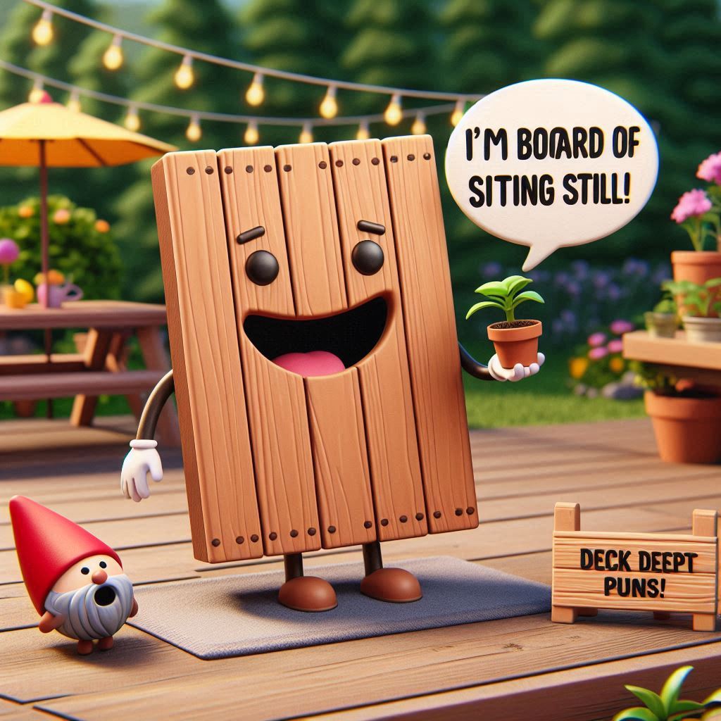 200+ Hilarious Deck Puns Building Hilarious Wordplay For Patio Giggles 18 Deck Puns