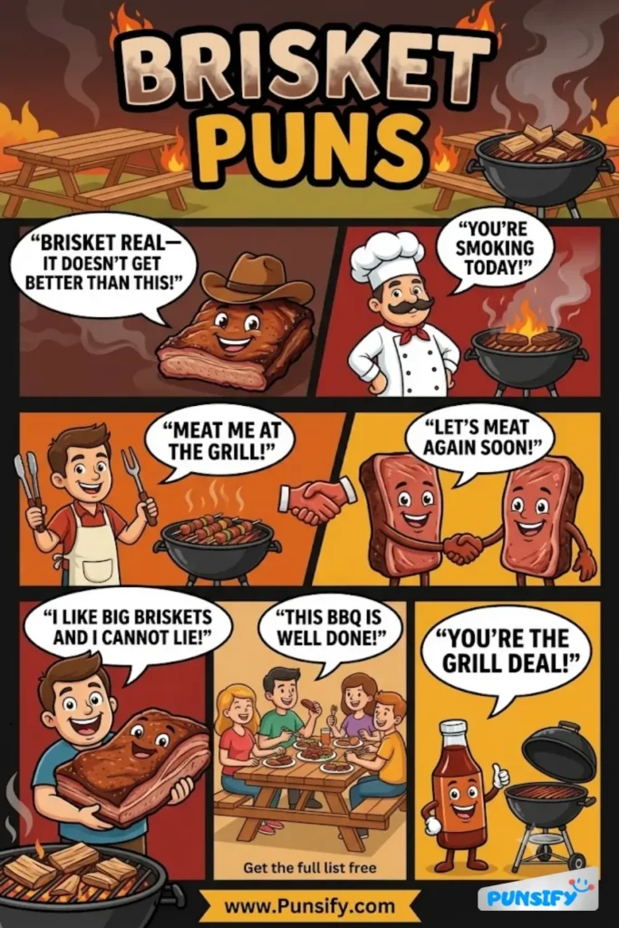 179+ Hilarious Brisket Puns That Will Have You Grilling with Laughter in 2026